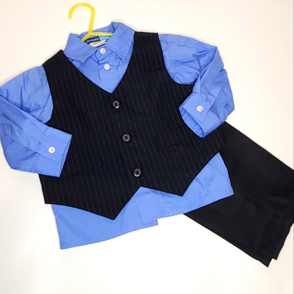 Toddler's 3-Piece Dress Outfit
